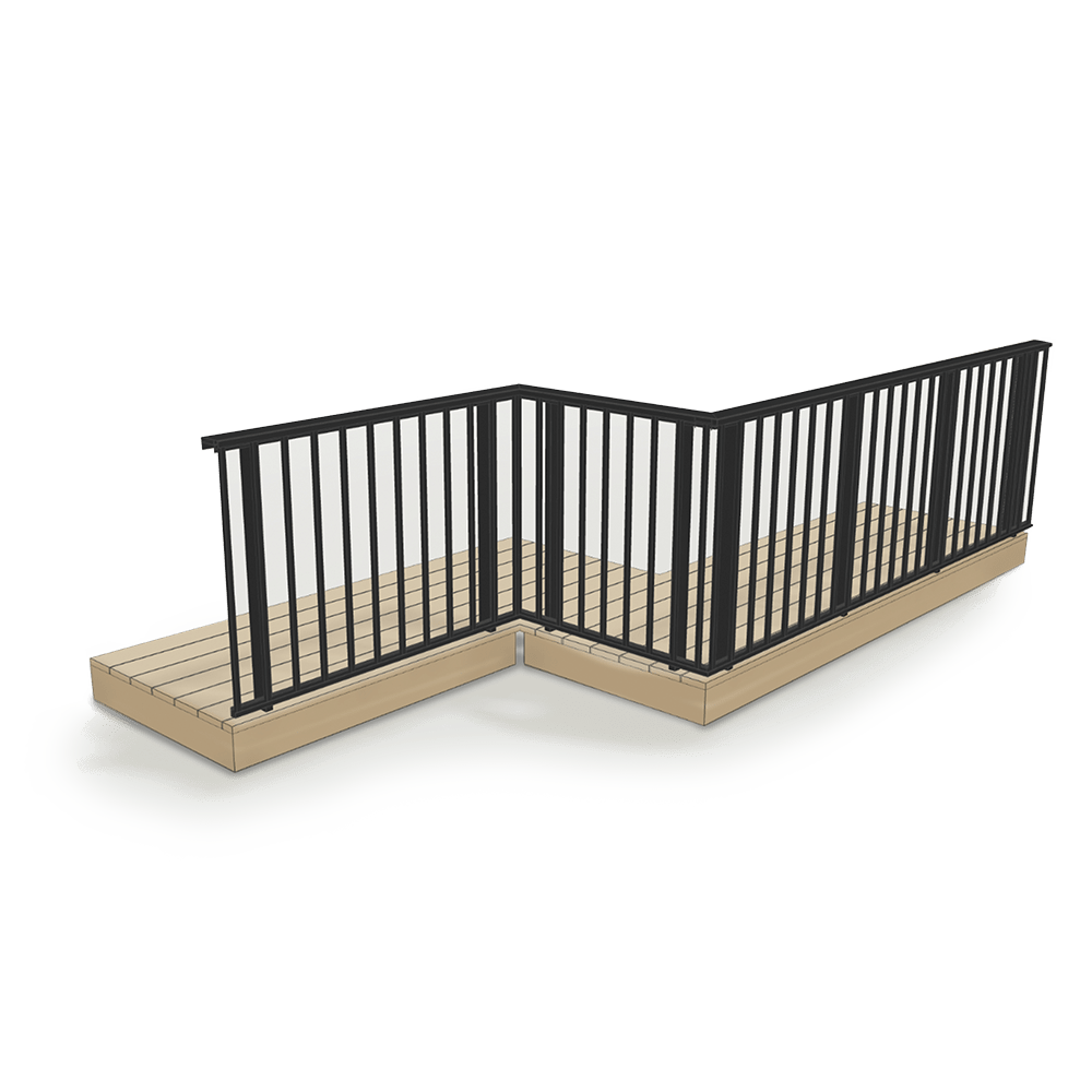 Vertical bar balustrade and railing configurator | i3D