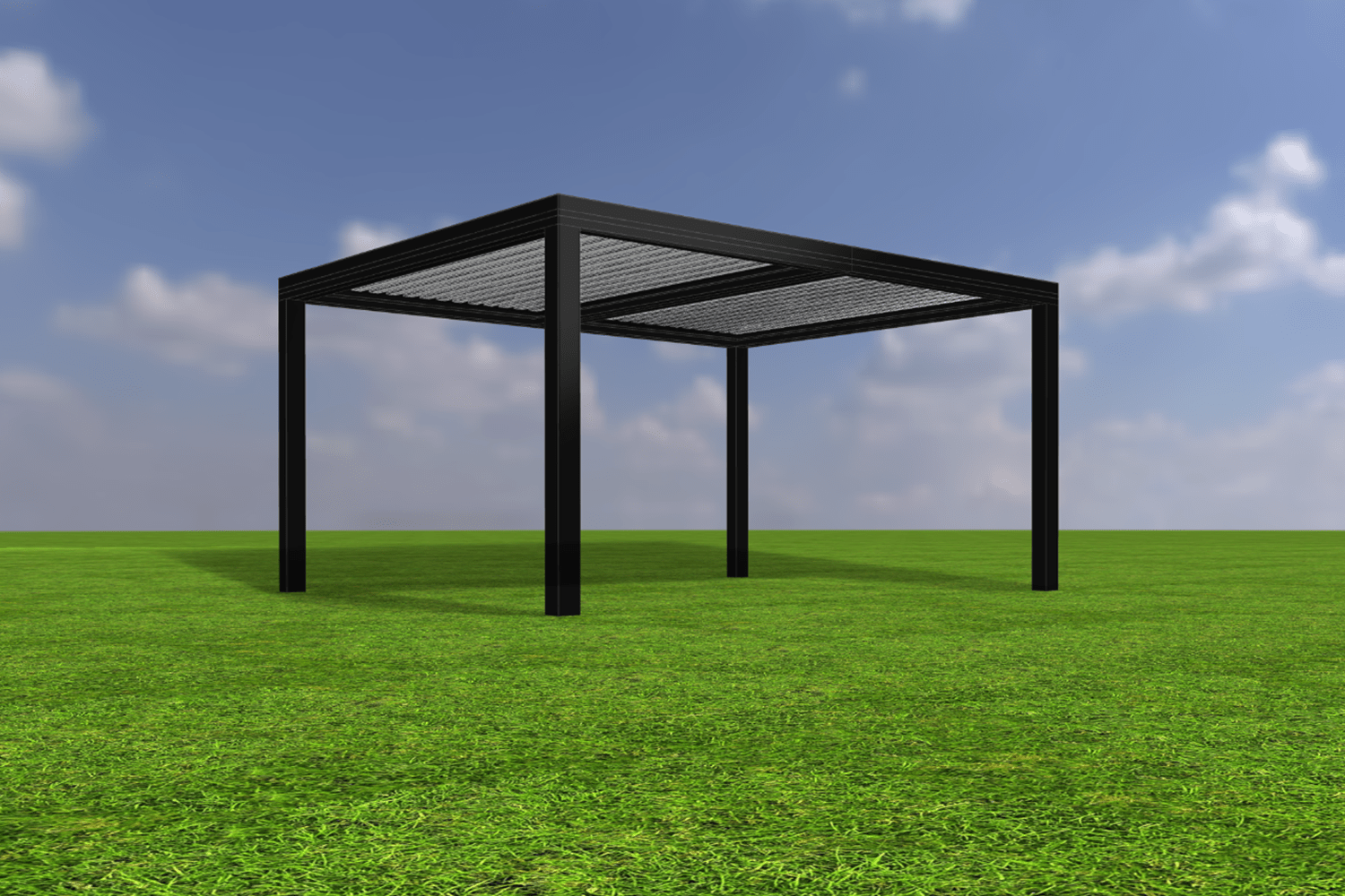 Bioclimatic pergola free stanting i3D configurator