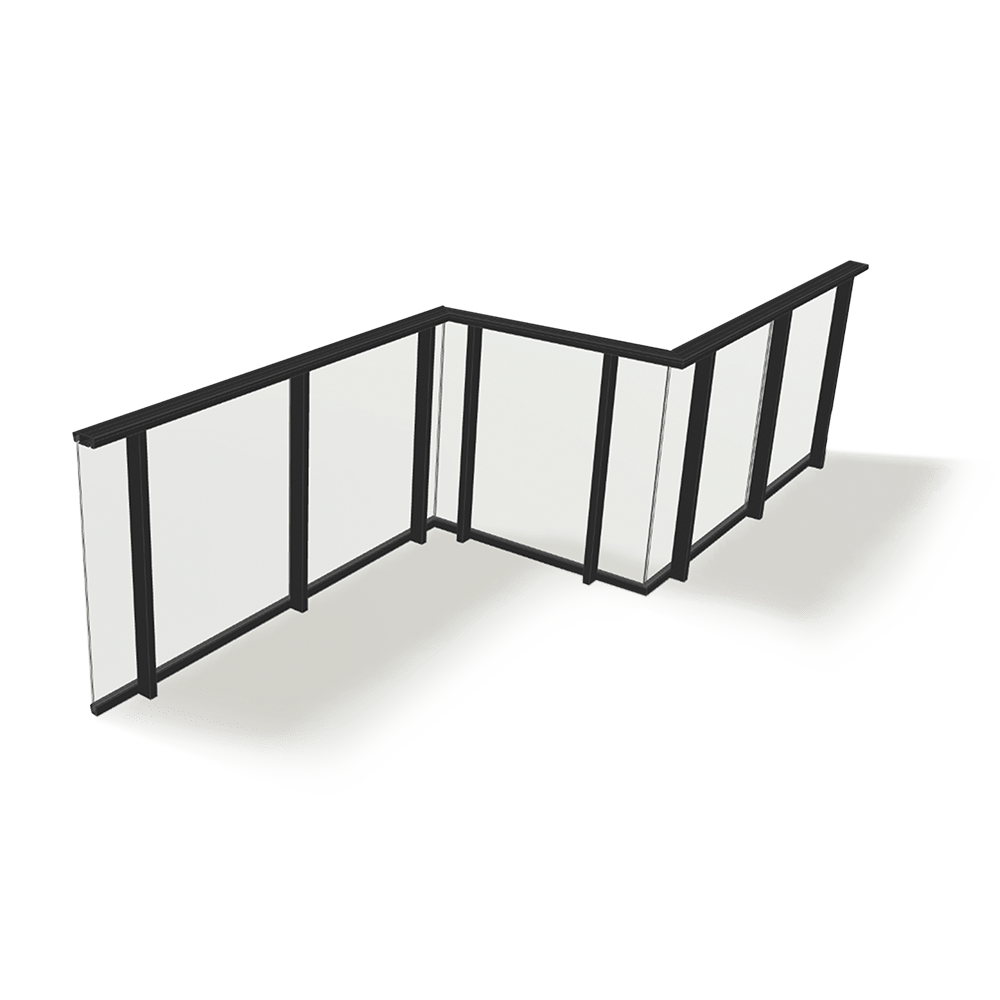 Glass balustrade i3D configurator