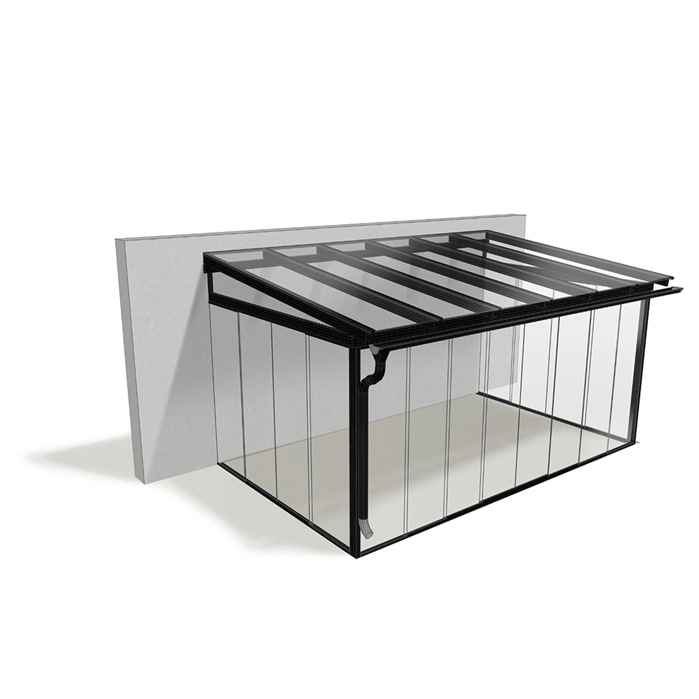 Glassroof with glazing i3D configurator