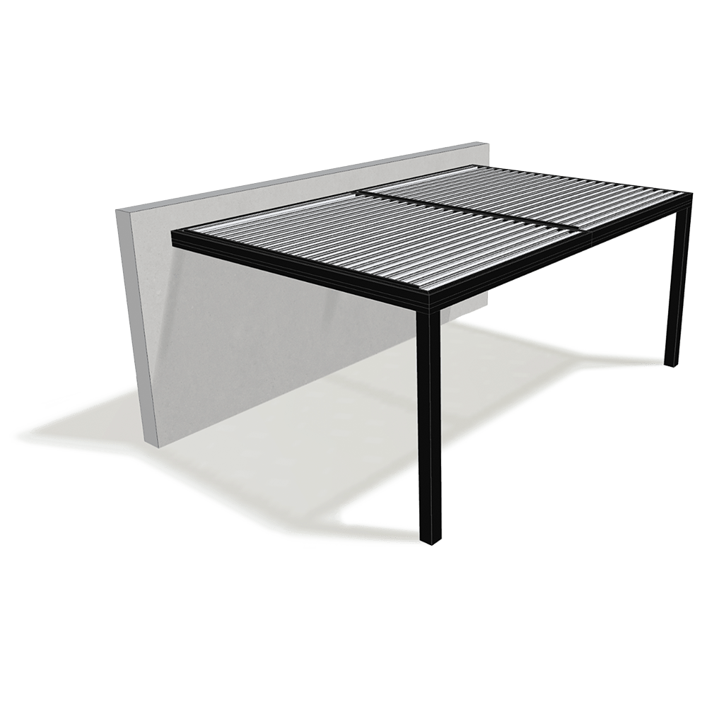 Pergola next to wall i3D configurator
